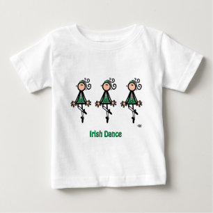 T-shirt Pour Bébé Danse d'Irlandais
