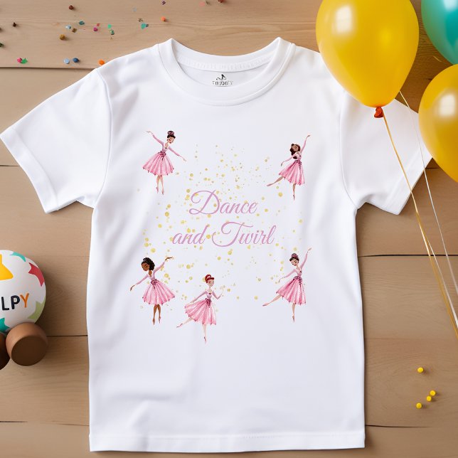T-shirt Pour Bébé Danse et ballerine (Créateur téléchargé)