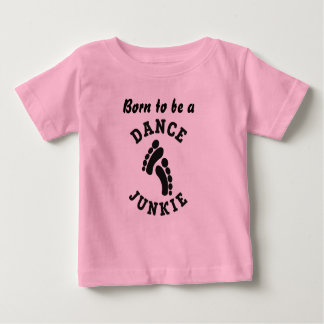 T-shirt Pour Bébé Danse Junkie Toddler Ruffle Tee