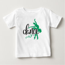 Danse noire / Danseuse de ballet à pointe vert sha