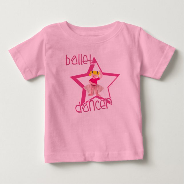 T-shirt Pour Bébé Danseur de ballet (Devant)