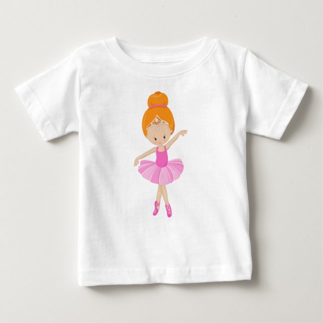 T-shirt Pour Bébé Danseuse de ballet, Danseuse de ballet, Danseuse d (Devant)