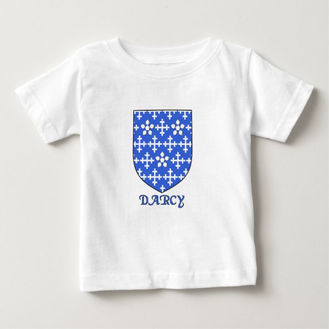 T-shirt Pour Bébé Darcy Family Shield (Devant)