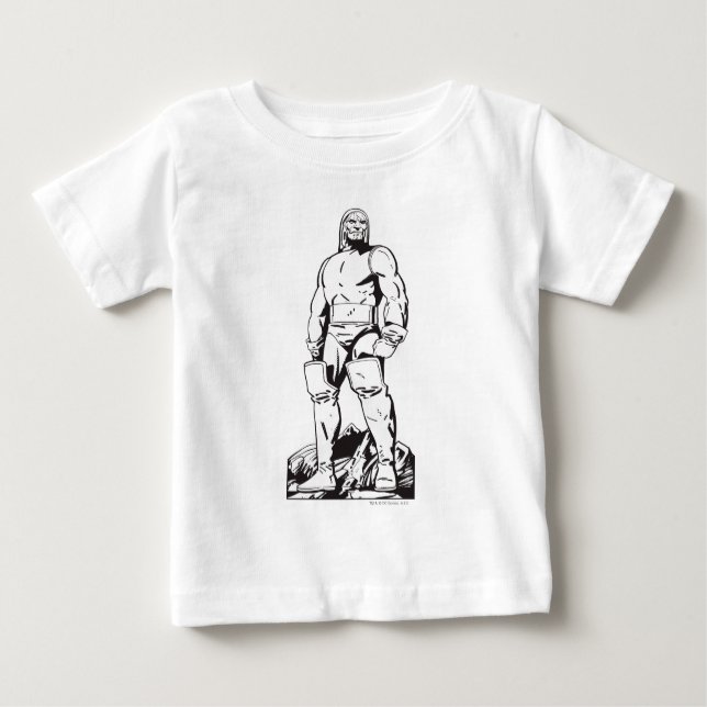 T-shirt Pour Bébé Darkseid Outline (Devant)