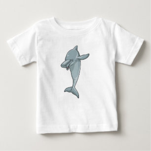 T-shirt Pour Bébé Dauphin à Hip hop Dance Dab