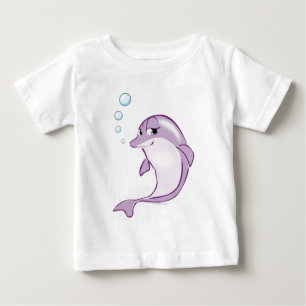 T-shirt Pour Bébé Dauphin mignon