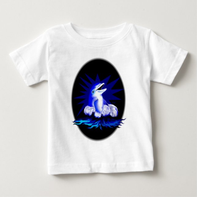 T-shirt Pour Bébé Dauphin souriant (Devant)