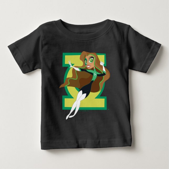 T-shirt Pour Bébé DC Super Hero Girls Green Lantern (Devant)