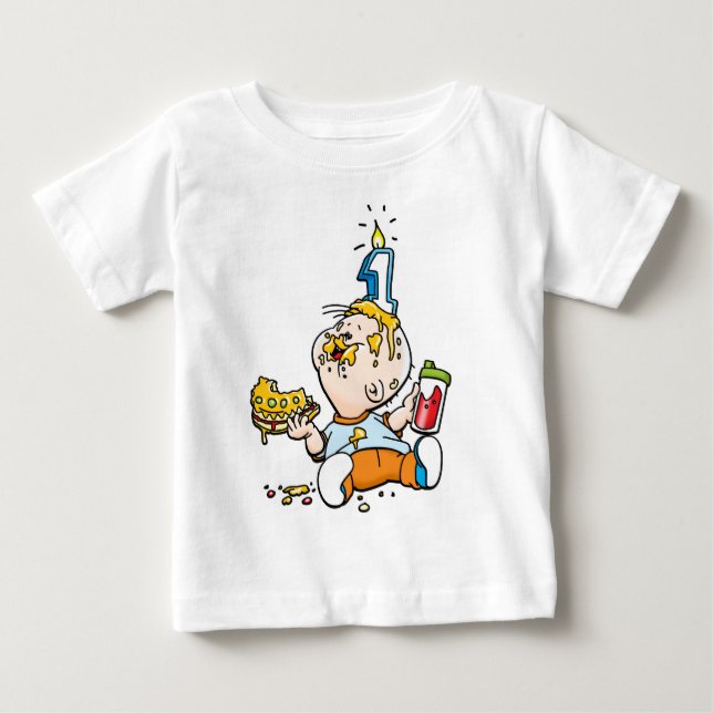 T-shirt Pour Bébé De 1 an (Devant)