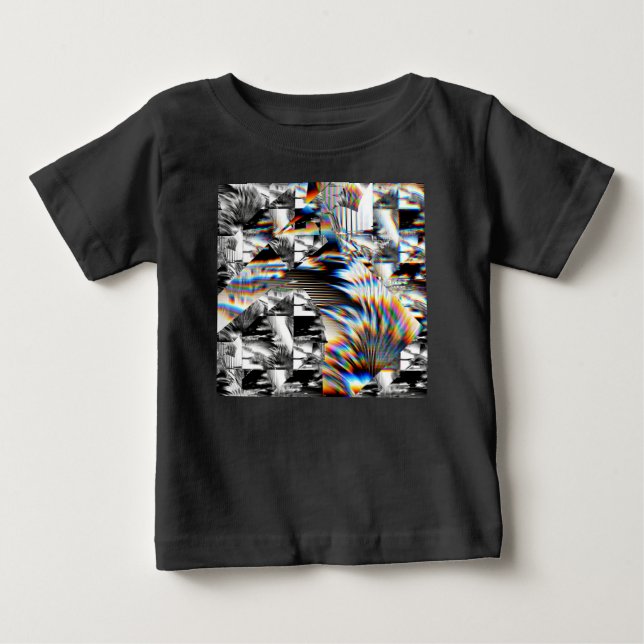 T-shirt pour bébé de l'arc-en-ciel (Devant)