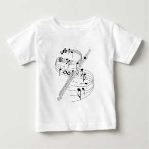 T-shirt Pour Bébé De petite flûte