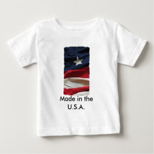 T-shirt Pour Bébé ~ de pièce en t de bébé fabriqué aux Etats-Unis