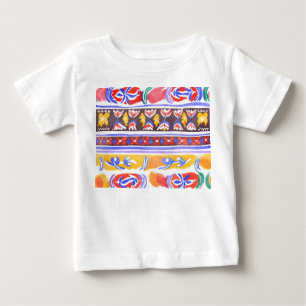 T-shirt Pour Bébé décoration traditionnelle roumaine