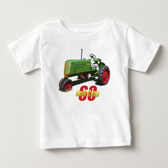 T-shirt Pour Bébé Découpe de ligne du modèle 60 (Devant)