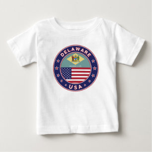 T-shirt Pour Bébé Delaware