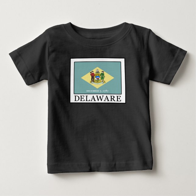 T-shirt Pour Bébé Delaware (Devant)