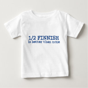 T-shirt Pour Bébé Demi-finlandais