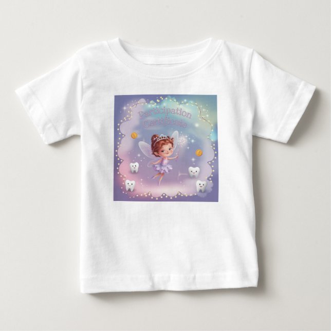 T-shirt Pour Bébé Dent de fée (Devant)