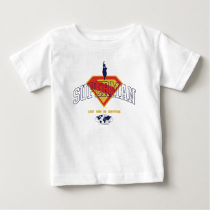 T-shirt Pour Bébé Dernier Fils de Krypton Emblème