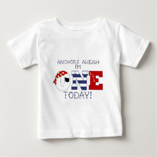 T-shirt Pour Bébé Des Ancres Aweigh je suis de l'un aujourd'hui ęr