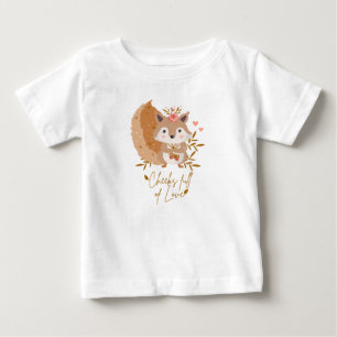 T-shirt Pour Bébé Des joues pleines d'amour