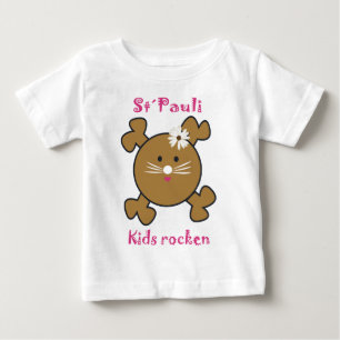 T-shirt Pour Bébé Des St. Pauli jeunes jouent du rock