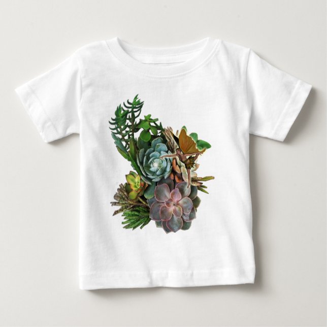 T-shirt Pour Bébé Design de jardin réussi (Devant)