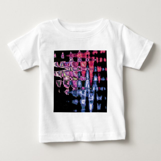 T-shirt Pour Bébé Design des aquarelles (Devant)