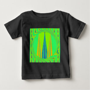 T-shirt Pour Bébé Design géométrique Edgy