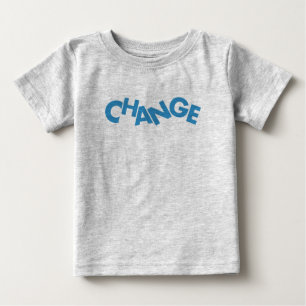 T-shirt Pour Bébé Design graphique moderne, créatif et ludique du ch