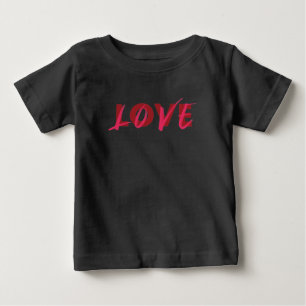 T-shirt Pour Bébé Design moderne, dynamique, cool, tendance de Love