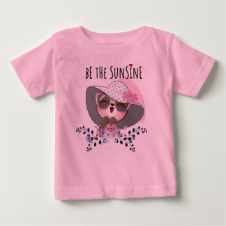 T-shirt Pour Bébé Design pour bébé rose