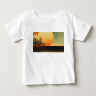 T-shirt Pour Bébé Design unique de profil solaire pour un look tenda