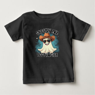 T-shirt Pour Bébé Dessin animé de vacher fantomatique TootyNoise