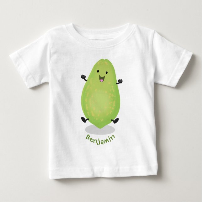T-shirt Pour Bébé dessin de la patte papaye de Cute kawaii (Devant)