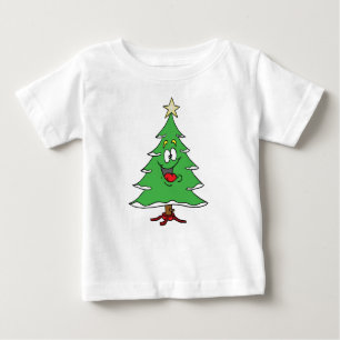 T-SHIRT POUR BÉBÉ ***DESSIN DE NOËL ARBRE DE NOËL** TEE POUR BÉBÉ