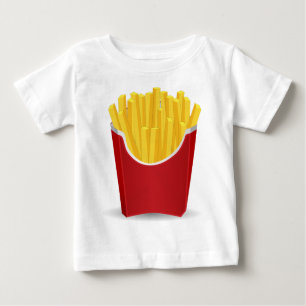 T-shirt Pour Bébé Dessin Français Fries