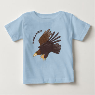 T-shirt Pour Bébé dessin humoristique d'aigle royal