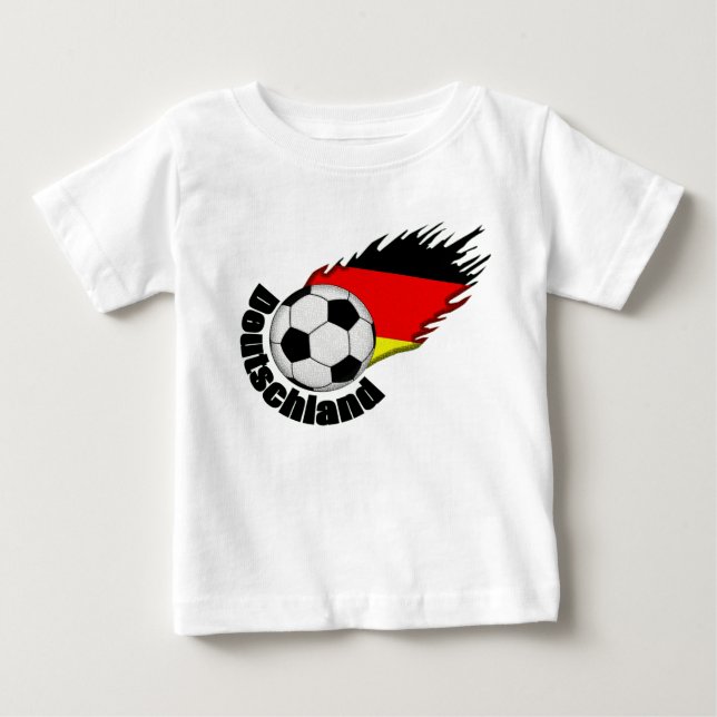 T-shirt Pour Bébé deutschland (Devant)