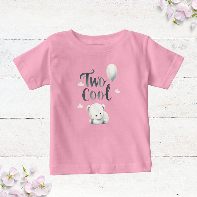 T-shirt Pour Bébé Deux Cool (Créateur téléchargé)