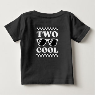 T-shirt Pour Bébé Deux Cool 2e anniversaire garçon