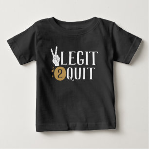 T-shirt Pour Bébé Deux légendes pour quitter le deuxième anniversa