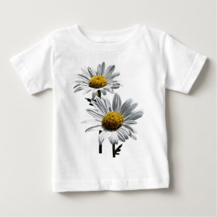 T-shirt Pour Bébé Deux marguerites sous le soleil