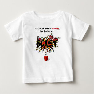 T-shirt Pour Bébé Deux terribles