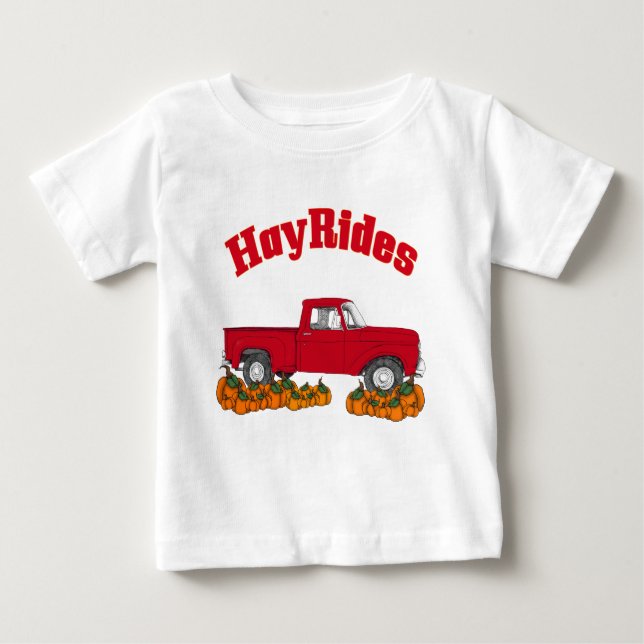 T-shirt Pour Bébé dévaler (Devant)