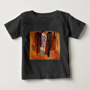 T-shirt Pour Bébé Développement de Kandinsky dans la peinture Abstra
