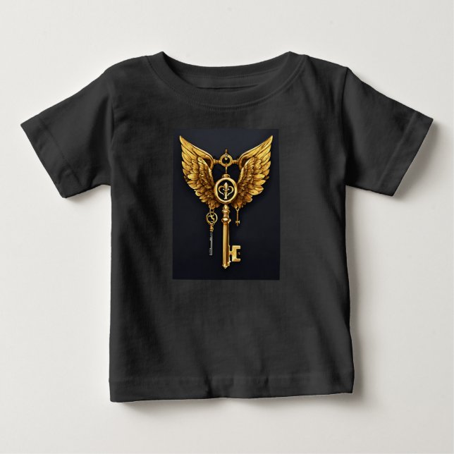 T-shirt Pour Bébé Déverrouiller les possibilités : conception de T-s (Devant)
