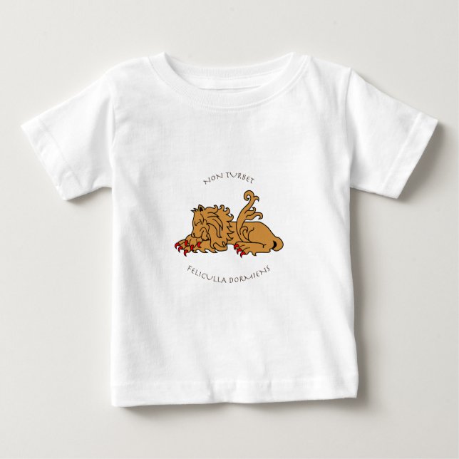 T-shirt Pour Bébé Devises et héraldique latines (Devant)