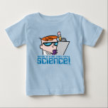 T-shirt Pour Bébé Dexter - Quel Beau Jour Pour La Science !<br><div class="desc">Laboratoire de Dexter | Découvrez ce graphique amusant de Dexter avec un porte - bloc et sa phrase : "Quelle belle journée pour la science !".</div>