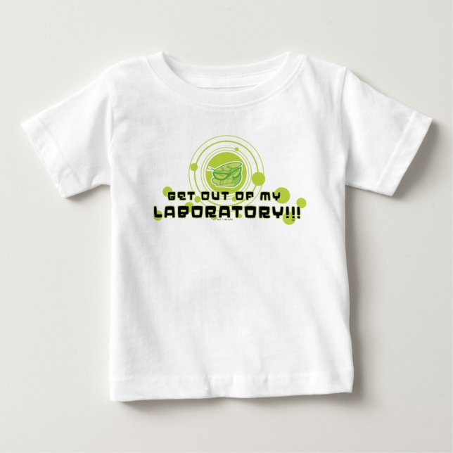 T-shirt Pour Bébé Dexter - Sortez De Mon Laboratoire ! ! ! (Devant)